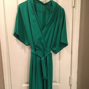 Green ASOS Kimono Dress, 14